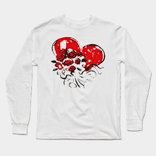 Valentine's Day - Vintage Floral Heart Long Sleeve T-Shirt